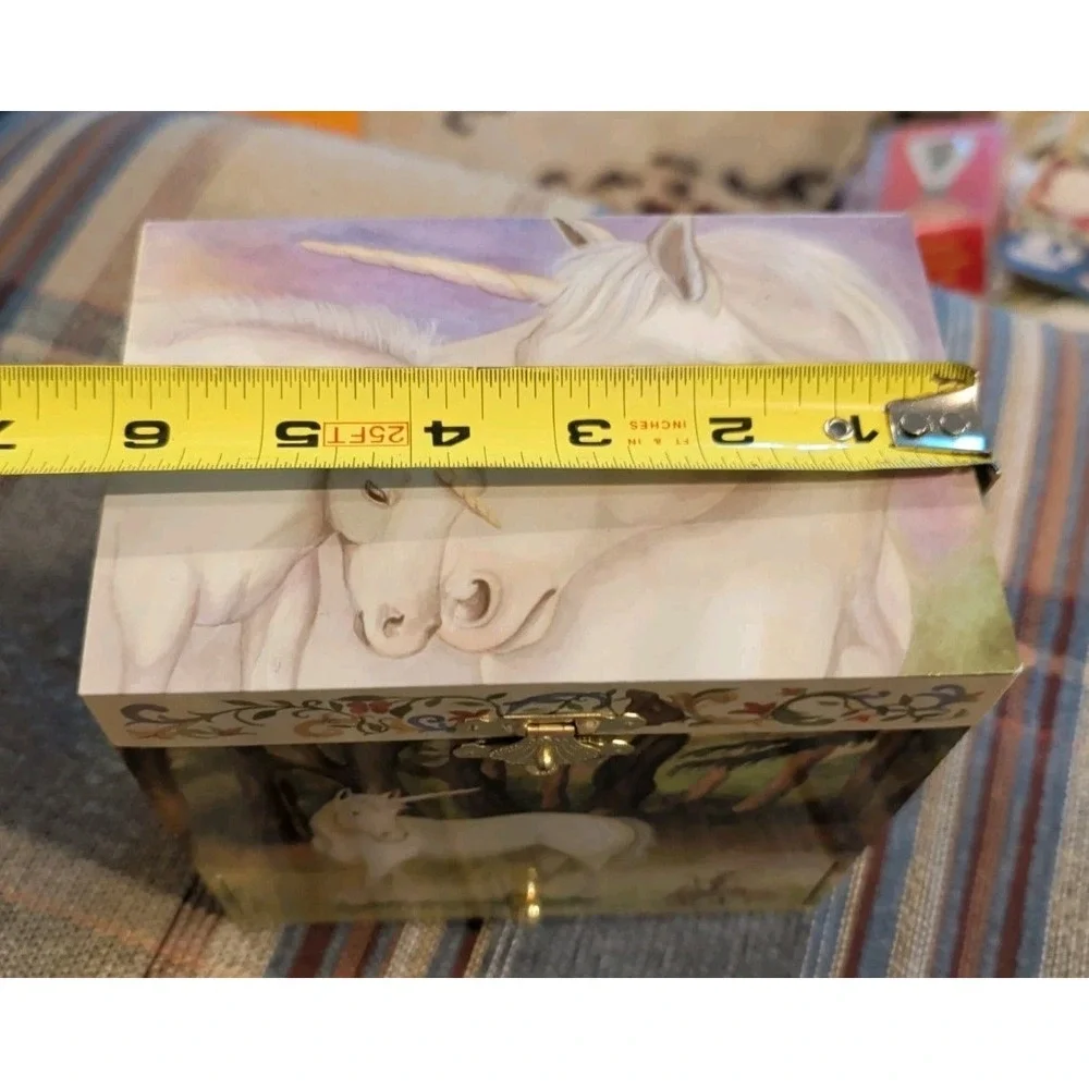Adorable Enchantmints Unicorn Horse Music Box, Multicolored Used Many Drawers